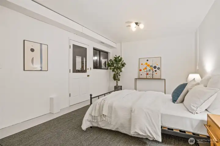 Basement, ADU bed