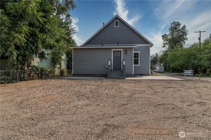 Back Yard with parking or add ADU or garage