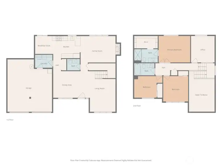 Floor plan for the full house.