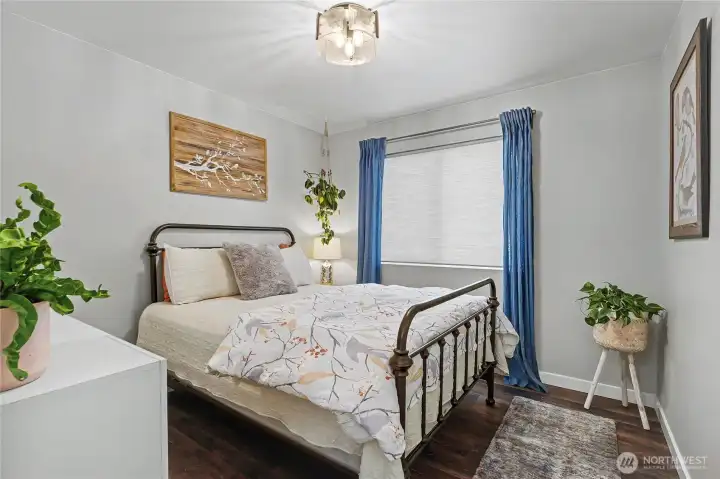 One of the additional bedrooms