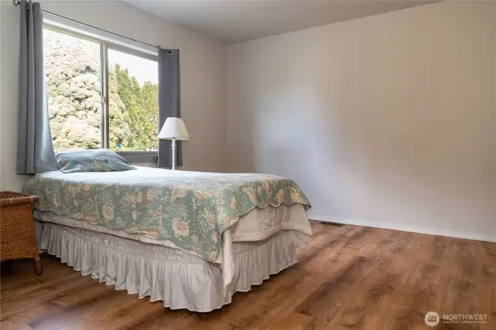 Large primary bedroom. The photo doesn't do it justice!