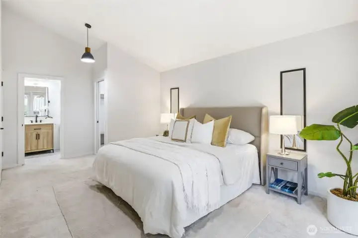 Primary with En-Suite and Walk-in Closet