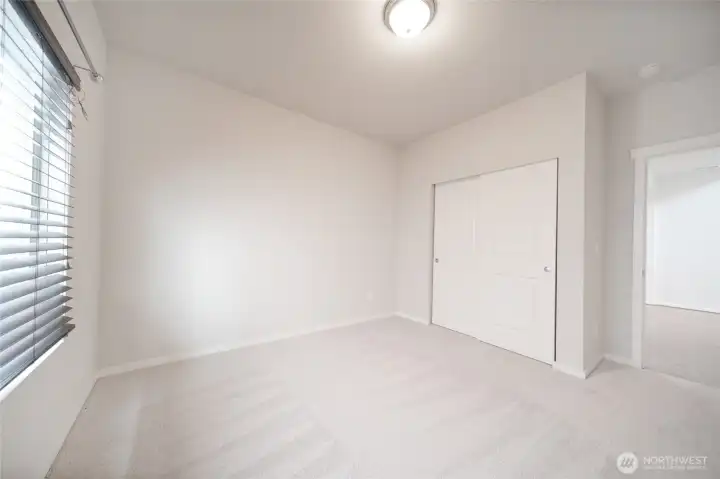 A view of the closet & hallway from the upstairs bedroom A view of the closet & hallway from the upstairs bedroom