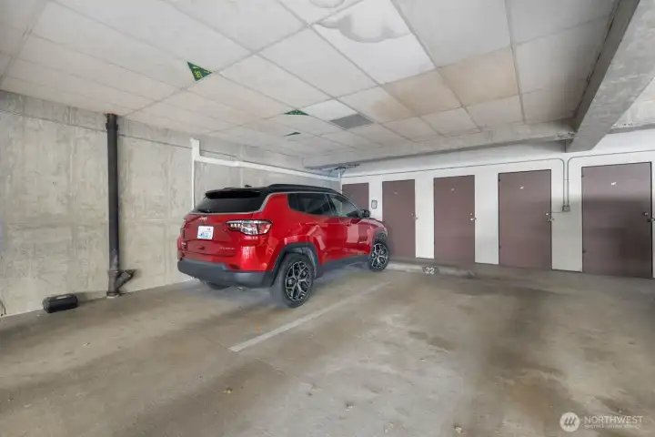 Secured, gated, deeded parking Secured, gated, deeded parking