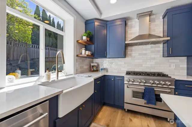 You'll love this recently updated kitchen