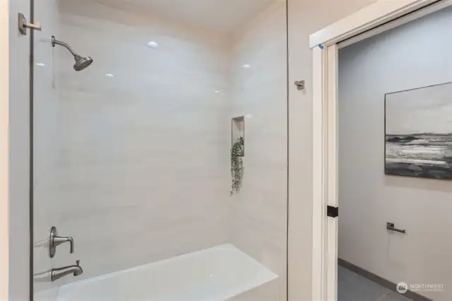 Primary Ensuite Bathroom  (Unit C Staged Photo)