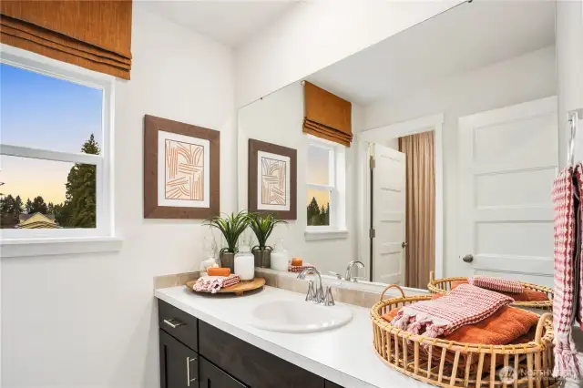 This is a general representation of floor plan and may vary from actual home constructed. Features in photos, upgrades, elevation, materials, dimensions and layout all subject to change. Photos are not of actual available home.