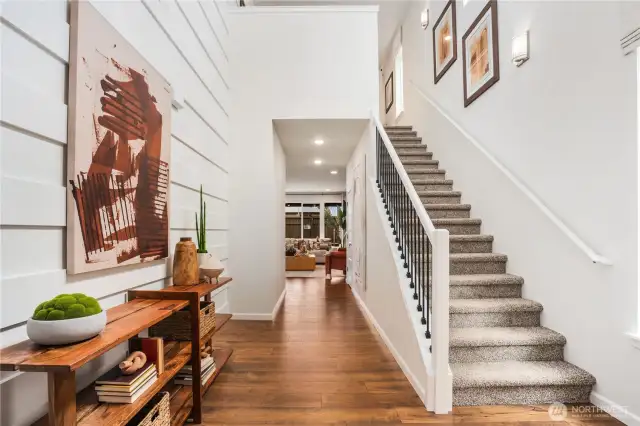This is a general representation of floor plan and may vary from actual home constructed. Features in photos, upgrades, elevation, materials, dimensions and layout all subject to change. Photos are not of actual available home.