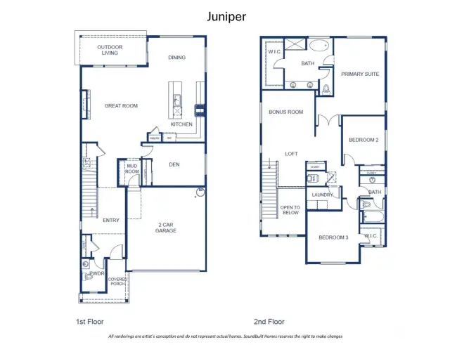 Juniper Floorplan