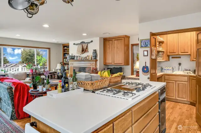 Kitchen is Complete with a Butler's Pantry.