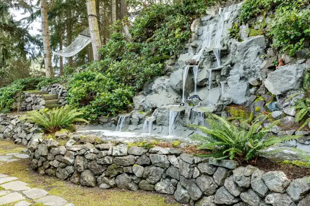 Massive waterfall