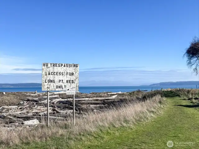 Community beach access