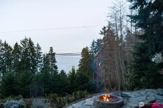View on a cloudy day where Mt. Baker should be.