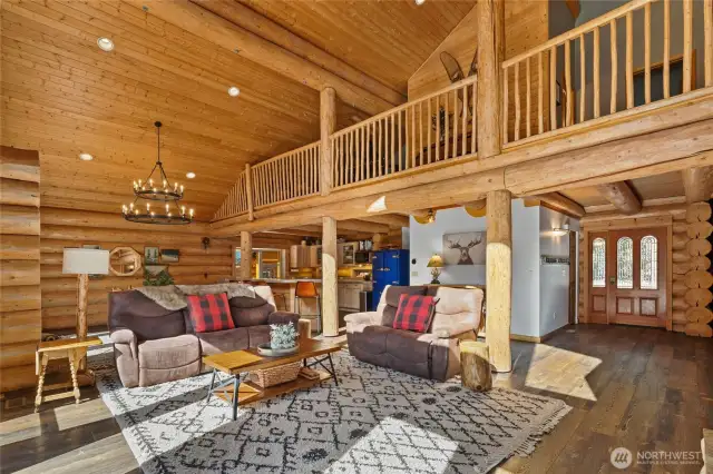 Additional office space in the upstairs breezeway, in addition to two bedrooms and a full bathroom.
