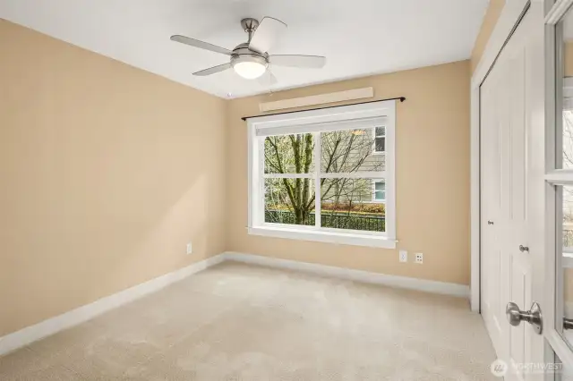 First bedroom with double closet