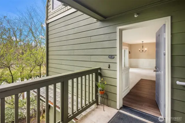 2nd floor unit with views