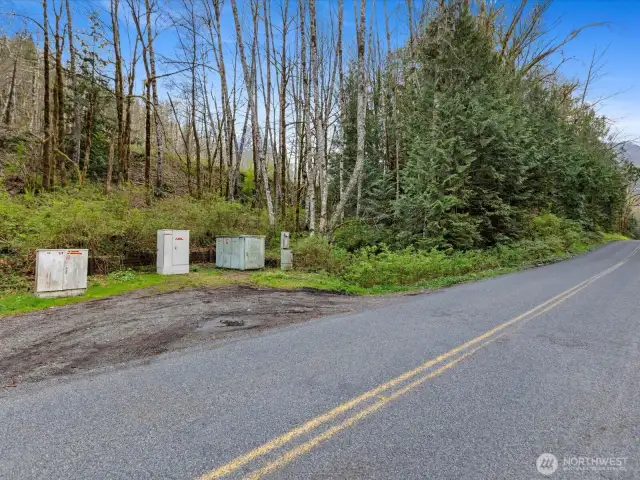 Utility boxes are the end of the property