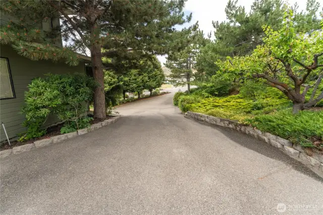 Driveway entry