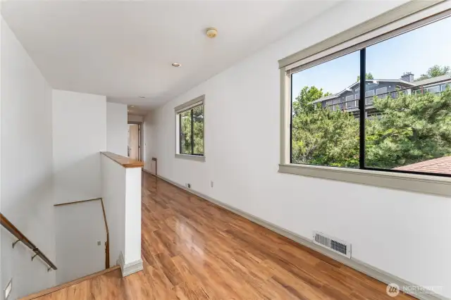 upper level mezzanine