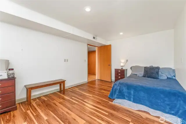 lower level bedroom