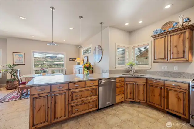 View from the Spacious Kitchen