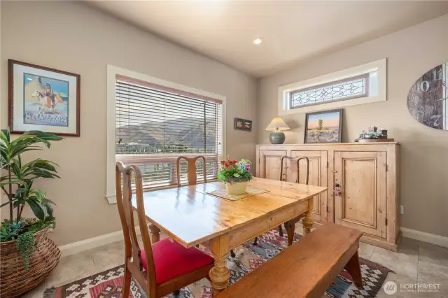 or Enjoy the Dining Area