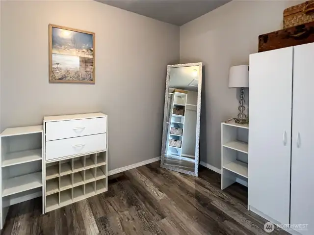 Large walk in closet in Primary Suite