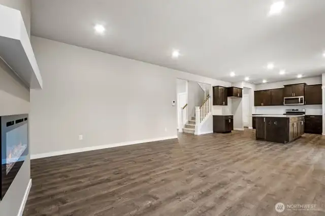 A great room concept. Photos are for representational purposes only. Some colors and finishes may differ.