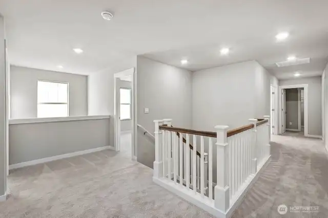 2nd floor landing. Photos are for representational purposes only. Some colors and finishes may differ.