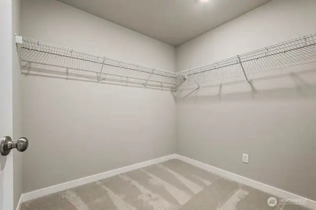 Huge walk in closets.Photos are for representational purposes only. Some colors and finishes may differ.