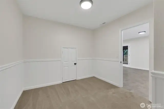 Flex/office space for working from home in peace.
