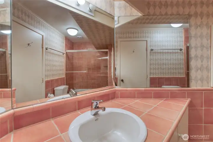 There is an ensuite bathroom and closet attached to the bonus room.