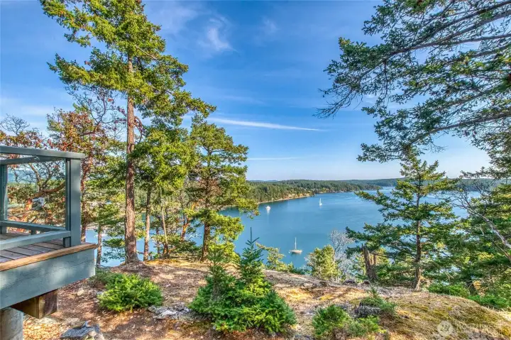 Each deck has an incredible view of the harbor.