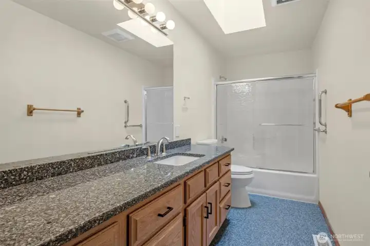 Hall bathroom for BR #1 & #2