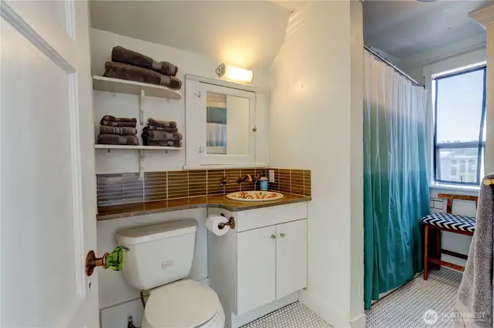 Primary bedroom bathroom.