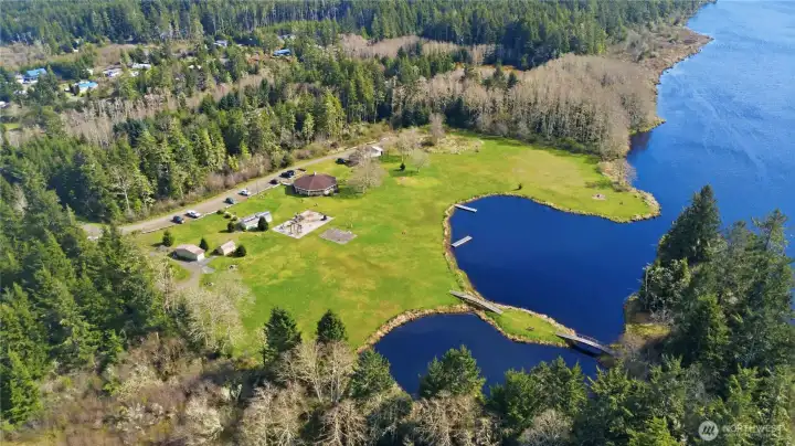 Great place to try kayaking, paddle boarding or fishing.