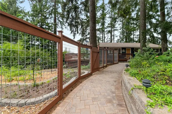 Walkway to home