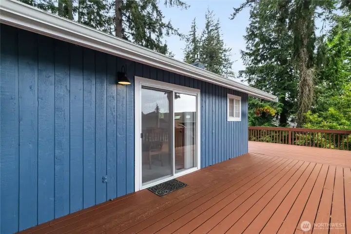 Back deck