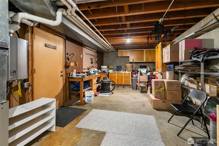 Downstairs workshop