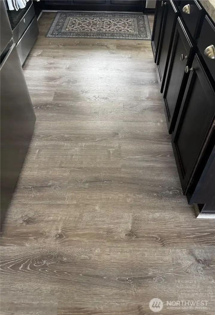 New flooring in Kitchen