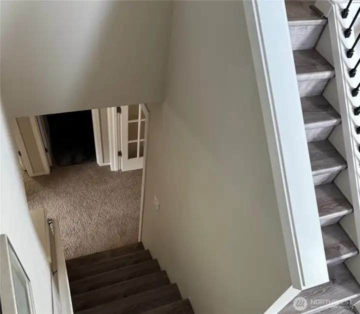 New flooring in stairs