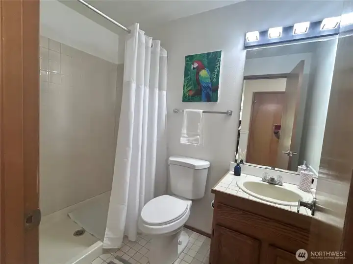 bathroom downstairs