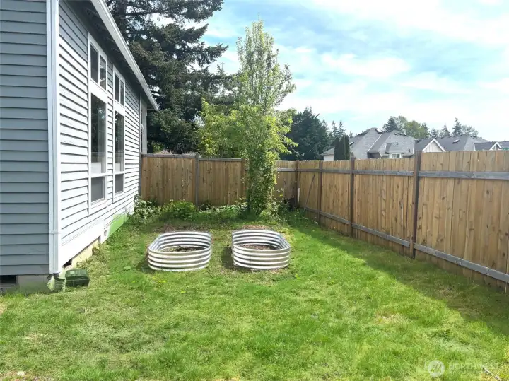 small garden area