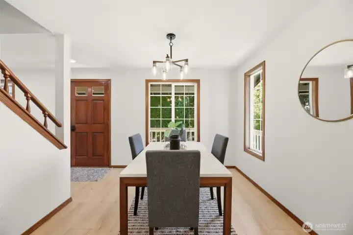 Separate dining