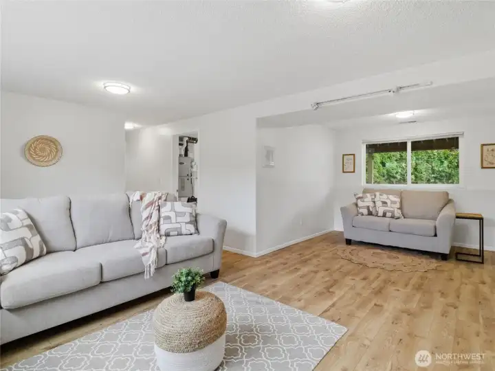 Flexible living space to fit your needs.