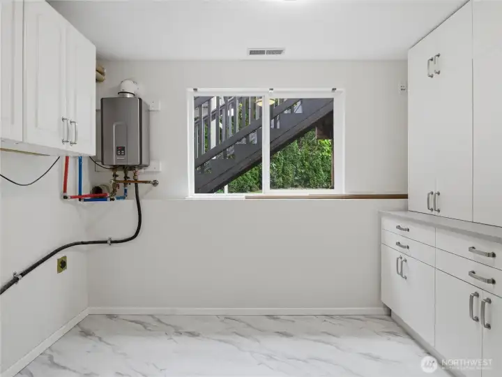Tankless water heater!