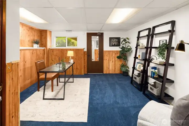 Lower bedroom/office