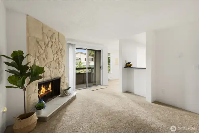 Open living spaces