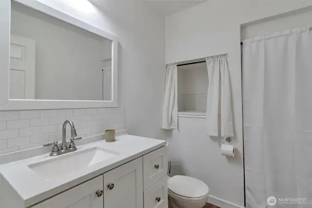 Powder room on main