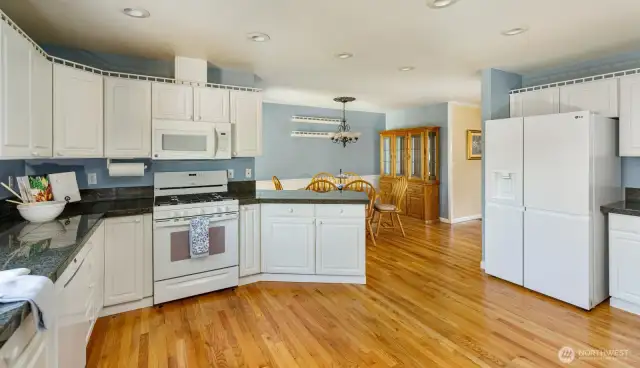 Spacious kitchen